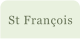 La ville de St Franois en guadeloupe